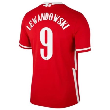 Camisolas de Futebol Polônia Robert Lewandowski 9 Alternativa 2021